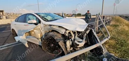 Երևանում բախվել են Nissan-ն ու Ford Fusion-ը. կա 3 վիրավոր. shamshyan.com