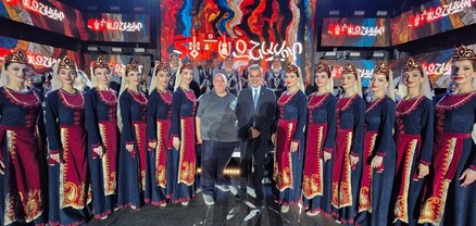 Ազնավուրի 100-ամյակի միջոցառումների շրջանակում Կապանում «Տարազնավուր» խորագրով համերգ է տեղի ունեցել