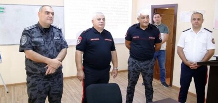 Ոստիկանապետը ՆԳՆ կրթահամալիրում հետևել է ապագա քրեական ոստիկանների ուսումնական գործընթացին