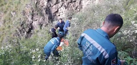 Մուշավանի ամառանոցների մոտ քաղաքացին ընկել է ձորակը