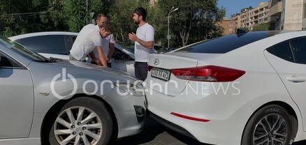 Ավտովթար` Գայի պողոտայում. հսկայական խցանում է առաջացել