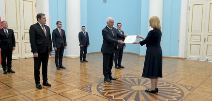 Նախագահին իր հավատարմագրերն է հանձնել Հայաստանում Գերմանիայի նորանշանակ դեսպանը