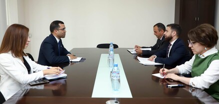 ՀՀ ԱԳ նախարարի տեղակալն ընդունել է ԱՀԿ հայաստանյան գրասենյակի ղեկավարին