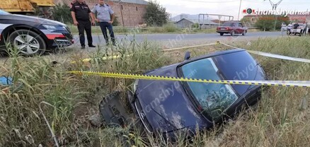 Արարատի մարզում «Opel»-ը կողաշրջված հայտնվել է ջրատարում․ 2 վիրավորներից մեկը 2-ամյա աղջիկ է․ shamshyan.com