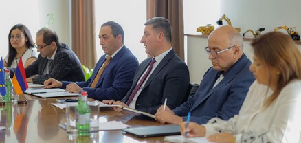 Գնել Սանոսյանն ընդունել է ՀՀ-ում ԵՄ պատվիրակության հաղորդակցության բաժնի ղեկավարին