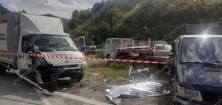 Դիլիջան-Իջևան ճանապարհին բախվել են «Mercedes Vito»-ն ու «Ford Transit»-ը․ կա 1 զոհ, 8 վիրավոր․ shamshyan.com