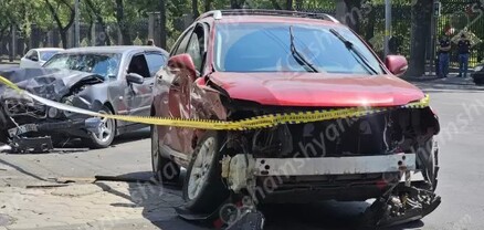 Երևանում բախվել են Lexus RX 350-ն ու Mercedes-ը. 2 վիրավորներից մեկը երեխա է. shamshyan.com