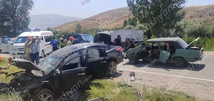 Վայոց ձորի մարզում բախվել են «Nissan Altima»-ն ու «ՎԱԶ 2106»-ը. կան վիրավորներ. shamshyan.com