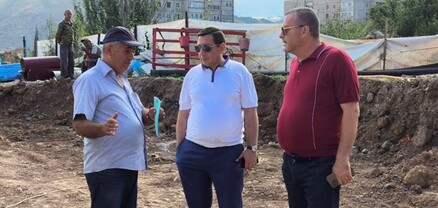 Քաղաքաշինության կոմիտեի նախագահը Կիրանցի նոր կառուցվող դպրոց է այցելել