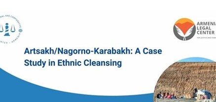 Հրապարակվել է «Արցախ/Լեռնային Ղարաբաղ․ էթնիկ զտման դեպքի ուսումնասիրություն» զեկույցը