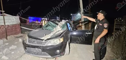 Երևանում նոր կառուցվող շենքի 3-րդ հարկի պեմզաբլոկե քարերը թափվել են այդ պահին անցնող ավտոմեքենայի վրա. վարորդը տեղում մահացել է. shamshyan.com
