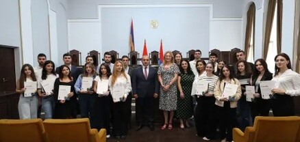 ՀՀ-ում Նիդերլանդների նորանշանակ դեսպանը միացել է ՍԴ-ի «ամառային դպրոցի» միջոցառմանը