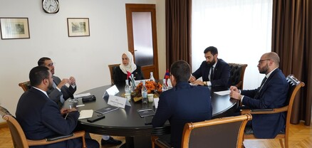 Քննարկվել են Հայաստանի և ԱՄԷ-ի միջև ապրանքաշրջանառության ծավալների ավելացման հեռանկարները