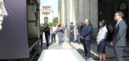 Ակնկալում եմ տեսնել մեծ հերթեր․ ԿԳՄՍ նախարարը՝ Անահիտ աստվածուհու արձանի ցուցադրության մասին