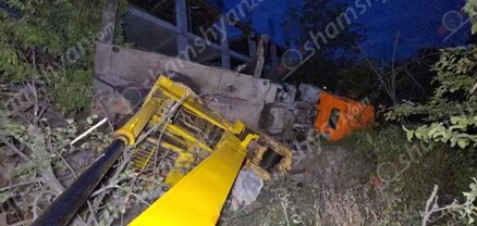 Երևանում, աշխատանքային կանոնների չպահպանման հետևանքով, նոր կառուցվող էլիտար շենքում ավտոկռունկը կողաշրջվել է. shamshyan.com