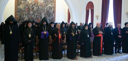 Վեհարանում տեղ է ունեցել միջեկեղեցական պատվիրակությունների և ներկայացուցիչների հանդիպում կաթողիկոսի հետ
