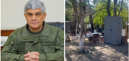 Թեյնիկ, մոխրաման, ցախ, կոշիկներ՝ Վիտալի Բալասանյանի հողատարածքում