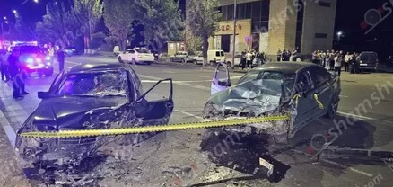 Գյումրիում բախվել են Mercedes-ն ու BMW-ն․ կա 3 վիրավոր․ shamshyan.com