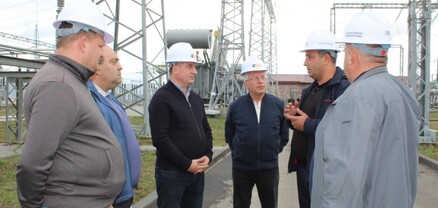 Գնել Սանոսյանը դիտարկել է Շինուհայր ենթակայանում կատարված աշխատանքները