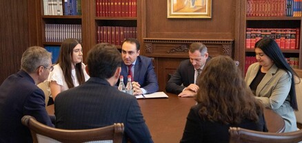 ԲԴԽ անդամները հանդիպել են Աստանայի միջազգային արբիտրաժային կենտրոնի ներկայացուցիչների հետ