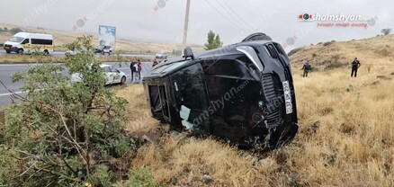 «BMW X5»-ը «Չայնիի ոլորանների» սկզբնամասում դուրս է եկել հանդիպակաց, բախվել ծառերին ու քարերին և կողաշրջվել. shamshyan.com