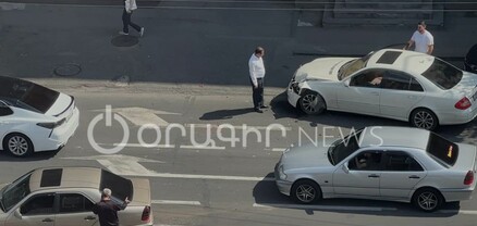 Ավտովթար՝ Արշակունյաց պողոտայում․ հսկայական խցանում է առաջացել