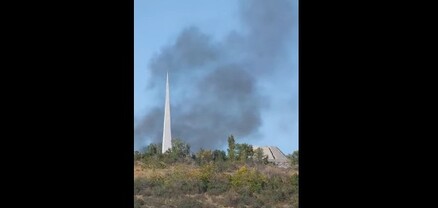 Օրբելի փողոցի շենքերից մեկի հետնամասում այրվել է մոտ 18 խմ շինարարական աղբ