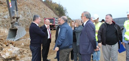 Գնել Սանոսյանը հետևել է Հյուսիս-Հարավ ճանապարհի շինաշխատանքների ընթացքին