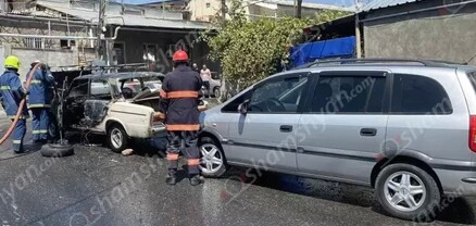 «Աստղիկ» ԲԿ-ի մոտ հրդեհ է բռնկվել կայանված ավտոմեքենայում. այն վերածվել է մոխրակույտի․ shamshyan.com
