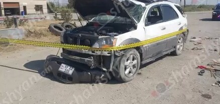 Արարատի մարզում բախվել են Mercedes-ն ու Kia Sorrento-ն. կան վիրավորներ. shamshyan.com
