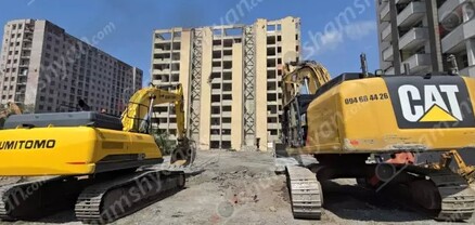 Երևանի քաղաքապետարանը Քանաքեռ-Զեյթունի հսկայական շենքը փորձում էր փլուզել տրակտորներով. shamshyan.com