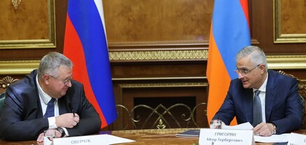 Մհեր Գրիգորյանը և Ալեքսեյ Օվերչուկը քննարկել են Հայաստան-Ռուսաստան երկկողմ համագործակցության հարցեր