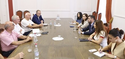 Արման Եղոյանը և Մերի Գալստյանը հանդիպել են դանիացի պատգամավոր Շյուրդուր Սկաալեի գլխավորած պատվիրակության հետ