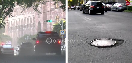 Փոշու ամպեր՝ խցանումների փոխարեն․ Վազգեն Սարգսյան փողոցը կրկին քերում են