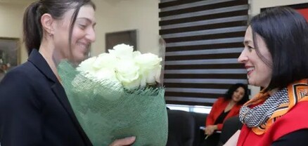 Հպարտություն է տեսնել Ձեզ՝ ՀՀ-ն ներկայացնելիս. Ժաննա Անդրեասյանը՝ Էլինա Ավանեսյանին