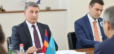 Գնել Սանոսյանն ընդունել է ՀՀ-ում Ղազախստանի Հանրապետության արտակարգ և լիազոր դեսպանին