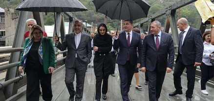 Կայացել է Սանահինի ժամանակավոր կամրջի բացման արարողությունը