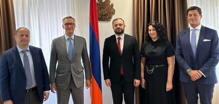 Գևորգ Պապոյանն ընդունել է «Ցե-Կվադրատ Ամպեգա» կենսաթոշակային ֆոնդի փոխնախագահին