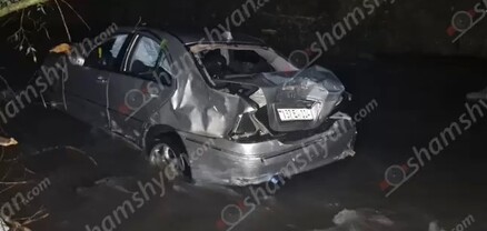 Mercedes-ը հայտնվել է Աղստև գետում․ կա 1 զոհ, 1 վիրավոր․ shamshyan.com