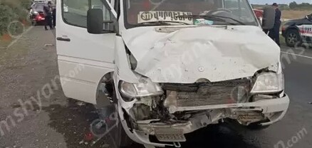 Գեղարքունիքի մարզում բախվել են Վարդենիս-Երևան երթուղու ГАЗель-ն ու Kia-ն. կա 7 վիրավոր. shamshyan.com