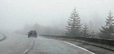 Դիլիջանի ոլորաններում մառախուղ է