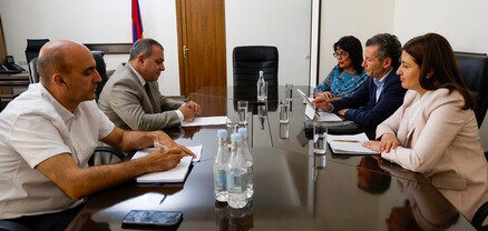 ՍԱՏՄ-ի ղեկավարը հանդիպել է Հայաստանում ՄԱԿ-ի Պարենի և գյուղատնտեսության կազմակերպության ներկայացուցչի հետ