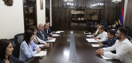 Կապսի ջրամբարի կառուցապատող ընկերության գլխավոր տնօրենը հյուրընկալվել է Շիրակի մարզպետարանում
