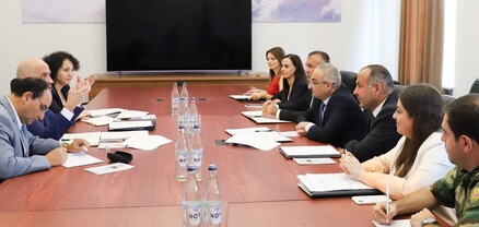 Հանդիպում՝ ՄԱԿ-ի Թմրամիջոցների և հանցավորության դեմ պայքարի գրասենյակի պատվիրակության հետ