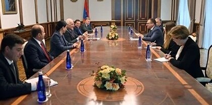 Վահագն Խաչատուրյանը և Եվրաջասթի նախագահը քննարկել են արդարադատության համակարգում իրականացվող բարեփոխումների խնդիրները
