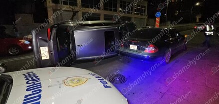 Օրբելի փողոցում բախվել են «Lexus»-ը, «Mercedes»-ն ու «Opel»-ը. shamshyan.com