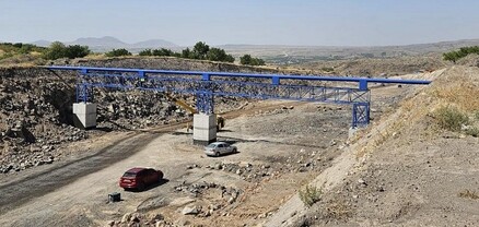 Հյուսիս-հարավի՝ Ագարակի հնավայրը շրջանցող հատվածում ավարտվում են լիցքի աշխատանքները
