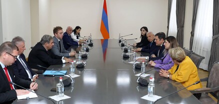 Պարույր Հովհաննիսյանը հանդիպել է Հունգարիա-Հայաստան պատգամավորական բարեկամական խմբի պատվիրակության հետ