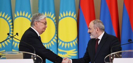 Հայ-ղազախական հարաբերությունները ստացել են ռազմավարական բնույթ. Փաշինյանը՝ Տոկաևին