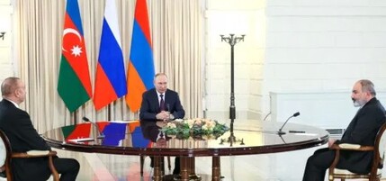Պուտինը Փաշինյանի և Ալիևի հետ քննարկել է այսպես կոչված «Զանգեզուրի միջանցքի» հարցը. Պեսկով